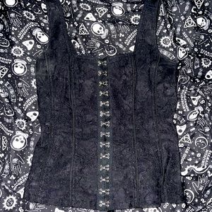 Royal Bones Corset Top